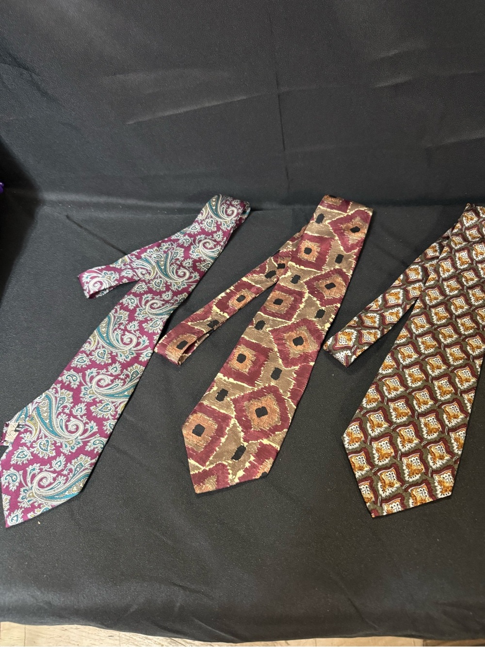Men's Christian Dior Patterned Ties - Classic Formal Accessory